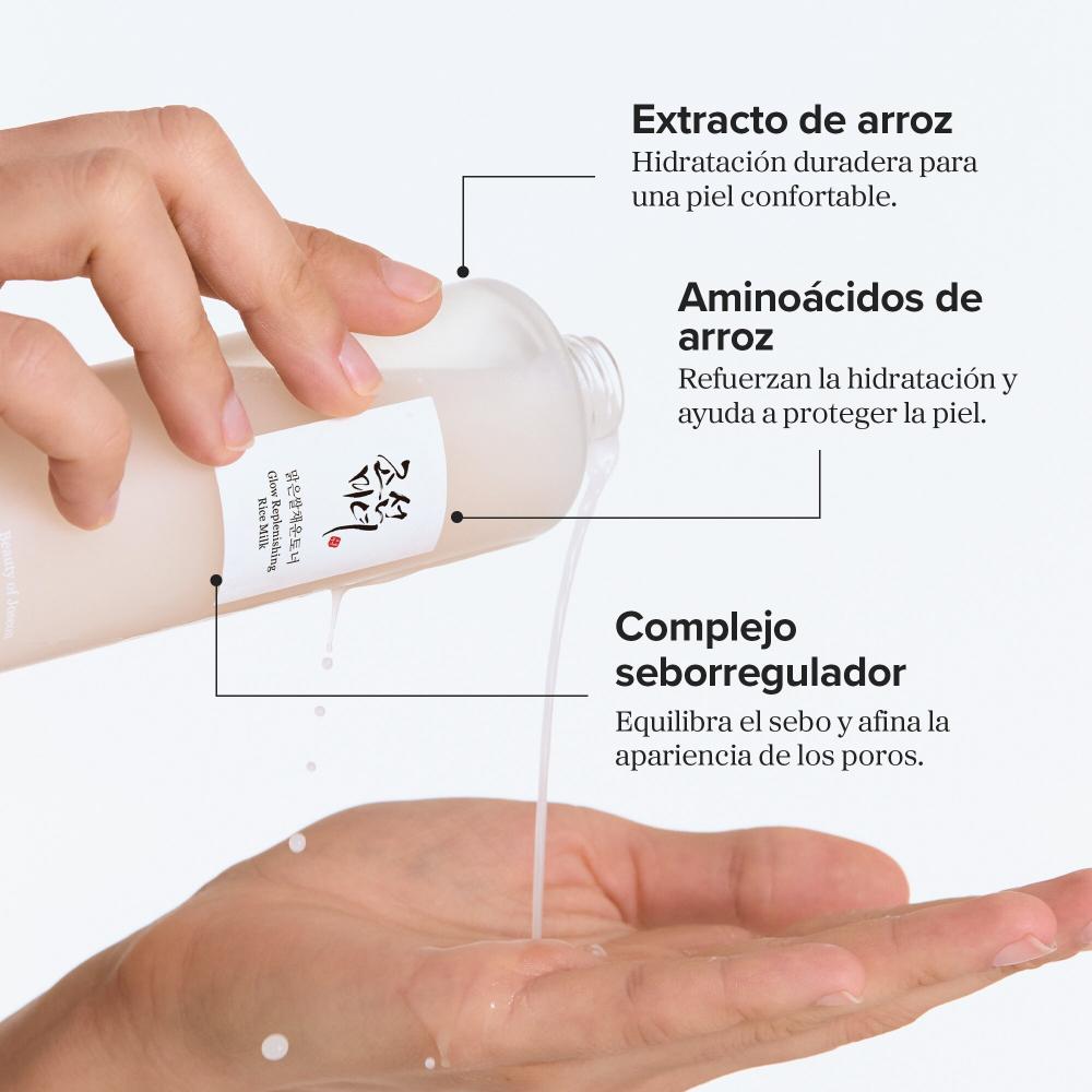 GLOW REPLENISHING RICE MILK LIGHTWEIGHT HYDRATION TONER (T&Oacute;NICO HIDRATANTE)